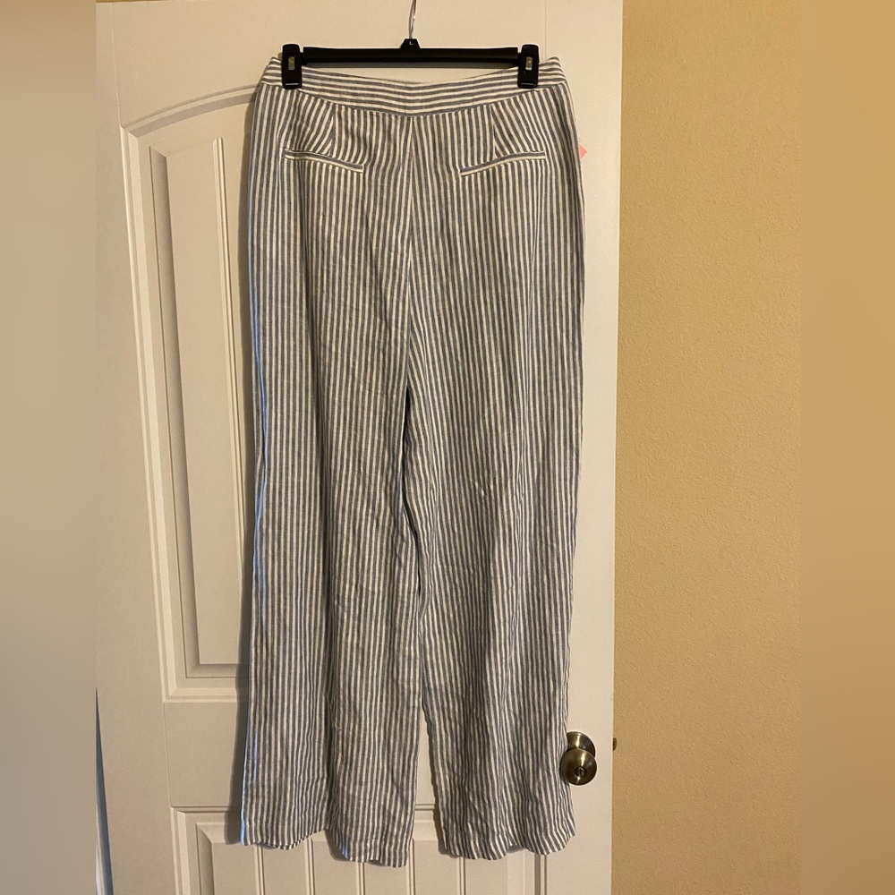Tahari 100% Linen Pants. NWT Size L